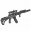 Страйкбольный автомат (AirsoftSports) LCT АК-12У Z-Спорт (UP) ZK-12U AEG AS29
